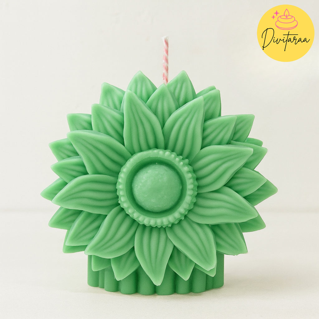 Sunflower Candle