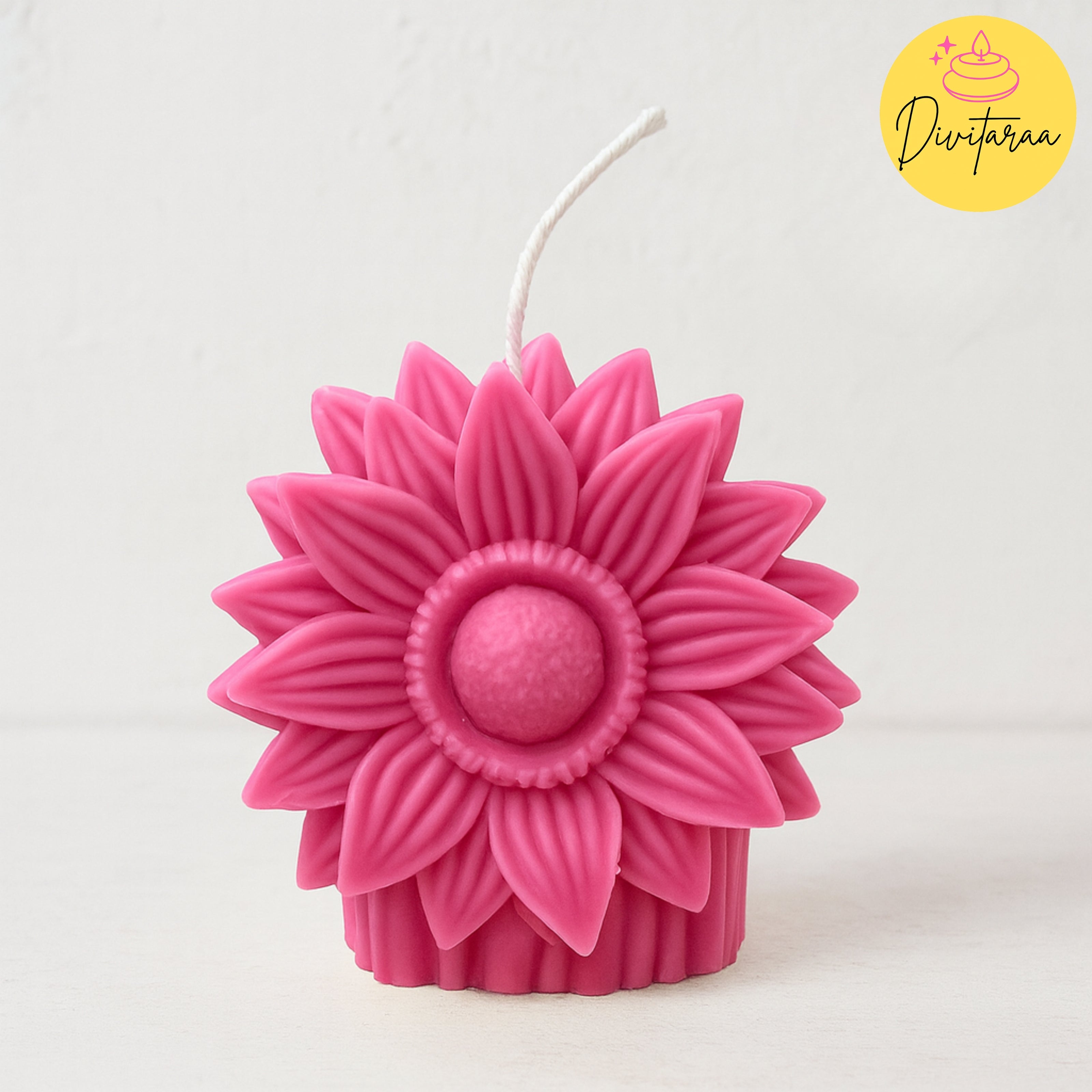 Sunflower Candle
