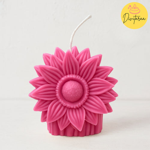 Sunflower Candle